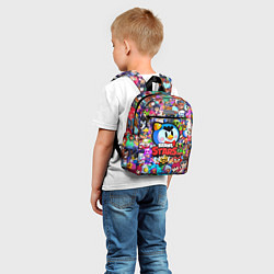 Детский рюкзак BRAWL STARS: MRP, цвет: 3D-принт — фото 2
