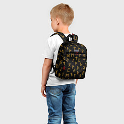Детский рюкзак Руны, цвет: 3D-принт — фото 2