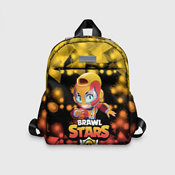 Детский рюкзак Brawl stars leon max, цвет: 3D-принт