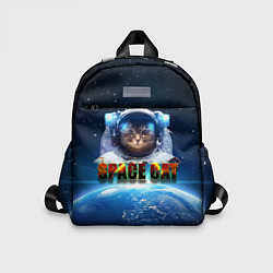Детский рюкзак Космический кот, цвет: 3D-принт