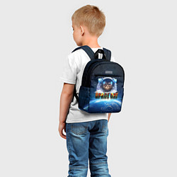 Детский рюкзак Космический кот, цвет: 3D-принт — фото 2