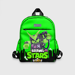 Детский рюкзак Brawl stars 8-BIT, цвет: 3D-принт