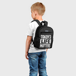 Детский рюкзак TOKENS LIFE MATTERS, цвет: 3D-принт — фото 2