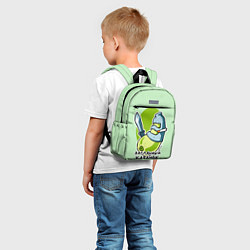 Детский рюкзак Засланный кабачок, цвет: 3D-принт — фото 2