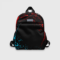 Детский рюкзак БРЫЗГИ КРАСОК, цвет: 3D-принт