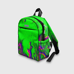 Детский рюкзак ОГОНЬ ГЛИТЧ, цвет: 3D-принт — фото 2
