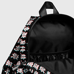 Детский рюкзак ИЕРОГЛИФЫ ГЛИТЧ, цвет: 3D-принт — фото 2