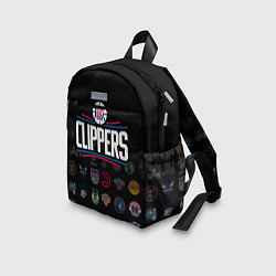 Детский рюкзак Los Angeles Clippers 2, цвет: 3D-принт — фото 2