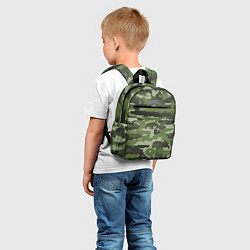 Детский рюкзак ВЯЗАННЫЙ КАМУФЛЯЖ, цвет: 3D-принт — фото 2