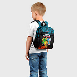 Детский рюкзак Brawl Stars Leon Trio, цвет: 3D-принт — фото 2
