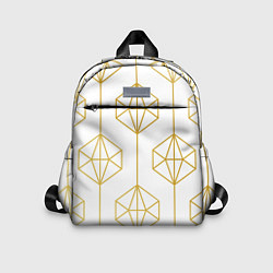 Детский рюкзак Геометрический орнамент золото