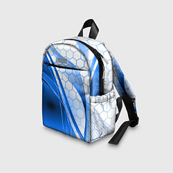 Детский рюкзак ABSTRACT BLUE, цвет: 3D-принт — фото 2