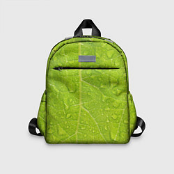 Детский рюкзак Листок с росой