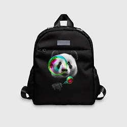 Детский рюкзак Панда и мыльный пузырь, цвет: 3D-принт