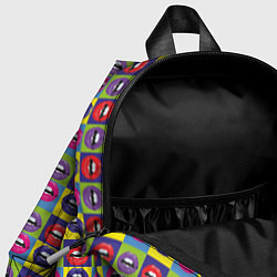 Детский рюкзак Губы Поп-арт, цвет: 3D-принт — фото 2
