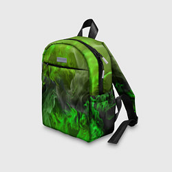 Детский рюкзак ЗЕЛЁНЫЙ ОГОНЬ, цвет: 3D-принт — фото 2