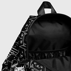 Детский рюкзак КОТЫ BLACK, цвет: 3D-принт — фото 2