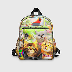 Детский рюкзак КОТЫ, цвет: 3D-принт