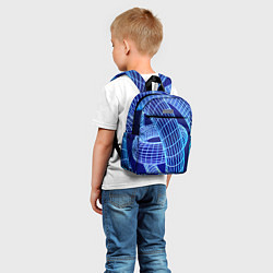 Детский рюкзак НЕОНОВАЯ СПИРАЛЬ, цвет: 3D-принт — фото 2