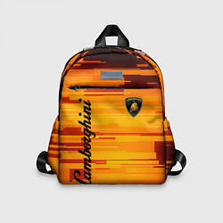 Детский рюкзак LAMBORGHINI, цвет: 3D-принт
