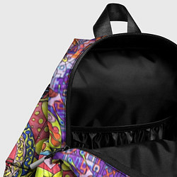 Детский рюкзак ПСИХОДЕЛИКА PSYHODELICA, цвет: 3D-принт — фото 2