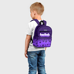 Детский рюкзак TWITCH ТВИЧ, цвет: 3D-принт — фото 2