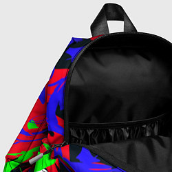 Детский рюкзак Абстрактные краски, цвет: 3D-принт — фото 2