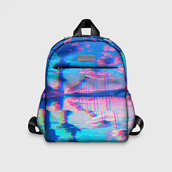 Детский рюкзак ГАВАЙИ ГЛИТЧ, цвет: 3D-принт