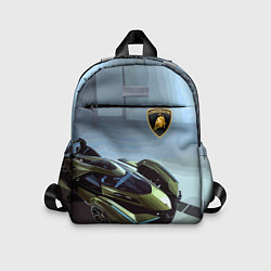 Детский рюкзак Lamborghini - motorsport extreme, цвет: 3D-принт