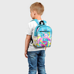 Детский рюкзак Fall Guys, цвет: 3D-принт — фото 2