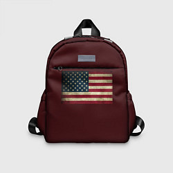 Детский рюкзак USA флаг, цвет: 3D-принт