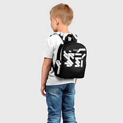 Детский рюкзак КИБЕРПАНК СИМВОЛ, цвет: 3D-принт — фото 2