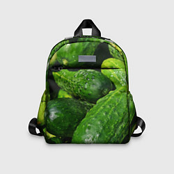 Детский рюкзак Огурцы, цвет: 3D-принт