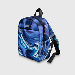 Детский рюкзак Абстрактные волны, цвет: 3D-принт — фото 2