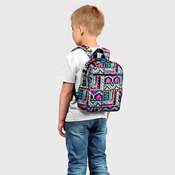 Детский рюкзак Ацтеки, цвет: 3D-принт — фото 2