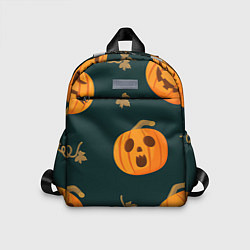 Детский рюкзак Осенние тыквы, цвет: 3D-принт
