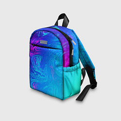 Детский рюкзак BACKGROUND IN NEON, цвет: 3D-принт — фото 2