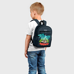 Детский рюкзак PUBG Pixel, цвет: 3D-принт — фото 2