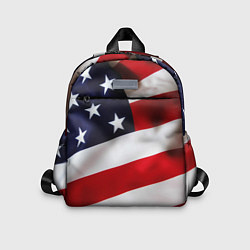 Детский рюкзак США USA, цвет: 3D-принт