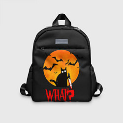 Детский рюкзак What Cat Halloween, цвет: 3D-принт