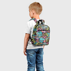 Детский рюкзак Зомби Паттерн, цвет: 3D-принт — фото 2