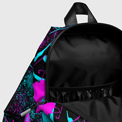 Детский рюкзак NEON AMONG US, цвет: 3D-принт — фото 2