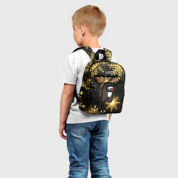 Детский рюкзак AMONG US НОВОГОДНИЙ, цвет: 3D-принт — фото 2
