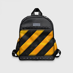 Детский рюкзак Металлическая преграда, цвет: 3D-принт