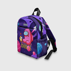 Детский рюкзак Among Us Love, цвет: 3D-принт — фото 2