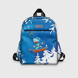 Детский рюкзак Brawl Stars Snowboarding, цвет: 3D-принт