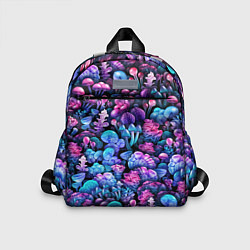 Детский рюкзак Волшебные грибы, цвет: 3D-принт