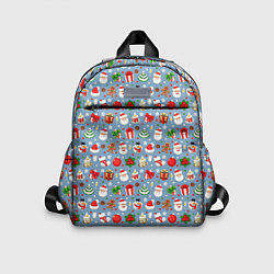 Детский рюкзак Новый Год, цвет: 3D-принт