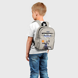 Детский рюкзак Genshin impactАльбедо, цвет: 3D-принт — фото 2