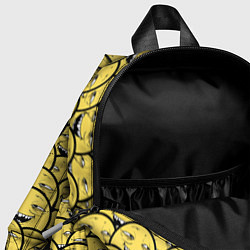 Детский рюкзак Йоба-смайлики, цвет: 3D-принт — фото 2